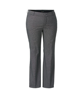 Lee Womens Size Flex Motion Regular Fit Trouser Pant, Rockhill Plaid, 28 Plus