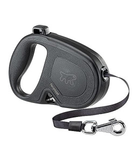 Retractable Leash For Large Dogs Flippy One Tape L 5 M Extendable Tape Max 50 Kg Black