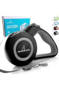 Emperor Pets 16 feet Retractable Dog Leash Retractable - Up to 110 lbs, Tangle Free, Anti Slip Handle | Dog Retractable Leash Large Dog, Long Dog Leash Large Dogs, Dog Leashes for Medium Dogs -BG16