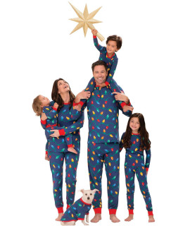 Pajamagram Womens Matching christmas PJs for Family, Blue, MDP