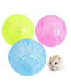 NC Plastic Pet Rodent and Mouse Jogging Ball Hamster Pilato Toy Sports Ball Playing Toy 10cm12cm