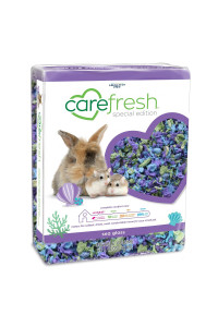 carefresh Dust-Free Sea glass Natural Paper Small Pet Bedding with Odor control, 50 L