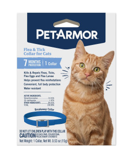 PetArmor Flea and Tick collar for cats, 1 count