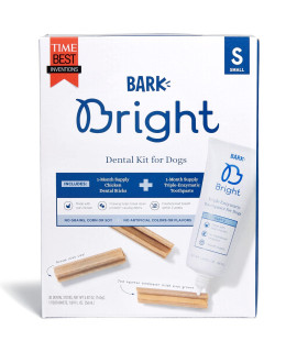 BARK Bright Small Dental Kit for Dogs, 771 oz, count of 30