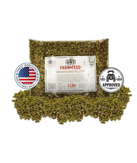 FAMILY FARM AND FEED Orchard grass Food Small Pet Young and Adult Pellets 3 Pounds