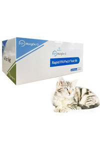 SmileCare Pet Feline Rapid FIV/FeLV Leukemia Auxiliary Diagnostic Healthy Testing Kit for Cats 10-Packed