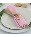 Aholta Design Stain Resistant Polyester Cloth Dinner Pink Easter Napkin 20 In Non Iron Spring Dinner Wedding Parties Spring Summer, Pink Napkin 20X20 5Pcs