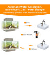 enomol Gravel Vacuum for Aquarium Water Changer Fish Tank Cleaning Tools,Siphon Universal Quick Pump Aquarium Water Changing (30ft)