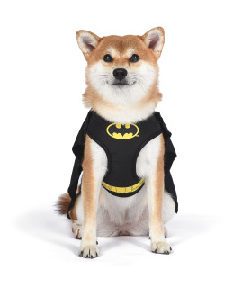 DC Comics for Pets Batman Dog Harness, Large | Soft and Comfortable No Pull Harness for Dogs, Dog Batman Costume | Cute Dog Harness, Dog Halloween Costume, Batman Harness, Puppy Harness, Pet Harness