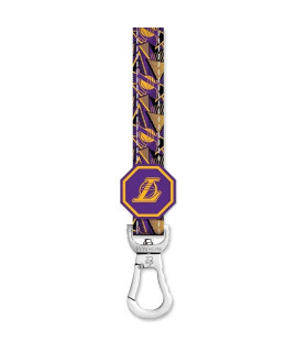 Leash Dog - Leash Retractable - Leash for Small Dogs - Leash for Big Dogs - Leash Training - Dog Swag - Leash Jogging by Fresh Pawz (Small, Los Angeles Lakers)
