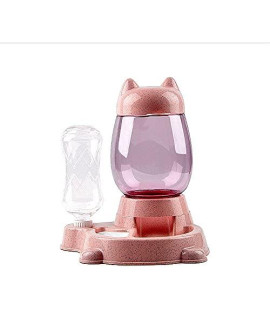 Cat Dog Food Automatic Feeder Drinking Bowls 2L Dog Automatic Drinking Fountain 600ml Watered Kitten cat Bowl pet Feeder Dog Bowl Water Disposal