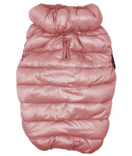 Pet Life Pursuit Quilted Ultra-Plush Thermal Dog Jacket, SM, Pink