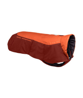 Ruffwear, Vert Dog Winter Jacket, Waterproof & Insulated Coat for Cold Weather, Canyonlands Orange, X-Small