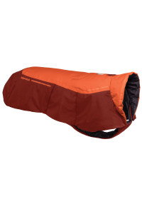 Ruffwear, Vert Dog Winter Jacket, Waterproof & Insulated Coat for Cold Weather, Canyonlands Orange, X-Large