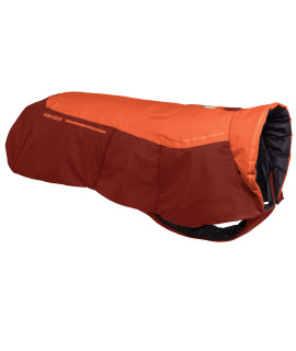 Ruffwear, Vert Dog Winter Jacket, Waterproof & Insulated Coat for Cold Weather, Canyonlands Orange, X-Large