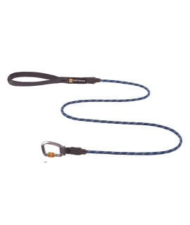 RUFFWEAR, Knot-a-Leash Dog Leash, Reflective Rope Lead with carabiner, Blue Moon, Small