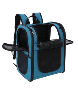 Apollo Walker Pet Carrier Backpack For Largesmall Cats And Dogs, Puppies, Safety Features And Cushion Back Support For Travel, Hiking, Outdoor Use (Teal)