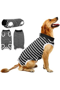 Migohi Recovery Suit For Dog After Surgery, Reusable Pet Spay Surgery Surgical Recovery Snugly Suit For Abdominal Wounds, Professional Dog Recovery Shirt For Male Female Pet Cone E-Collar Alternative