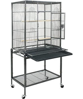 Hight Quality, Bird Cage Large Play Top Bird Parrot Finch Cage Macaw Cockatoo Pet Supplies 53", Seria 01