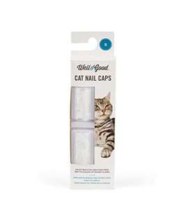 Petco Brand - Well & Good Clear Cat Nail Caps, Small