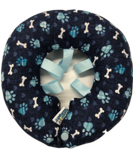 Limited Edition Puppy Bumpers Blue Paw Prints (Up to 10")