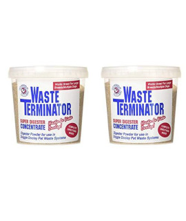Doggie Dooley 3116 Waste Terminator, 1-Year Supply (Two Pack)