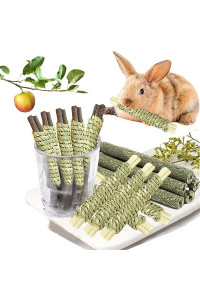 Dbeans Flourithing Rabbit Toys, 3 Types Natural Hamster chew Toys for Teeth grinding, Improve Dental Health, Best Bunny Toys for Rabbits, guinea Pigs, chinchillas, Hamsters