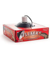 Fluker's Repta-Clamp Lamp with Switch Black 10in - Includes Attached DBDPet Pro-Tip Guide
