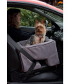 Pet Gear Lookout Booster Car Seat, Removable Comfort Pillow, Safety Tether Included, Installs in Seconds, No Tools Required, 3 Colors