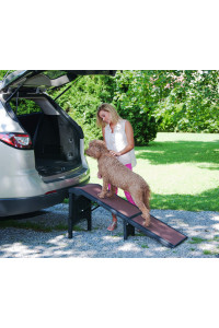 Pet Gear Free Standing Pet Ramp for Cats and Dogs, No Assembly Required, Easy Fold for Storage or Travel, Portable, Available in 6 Models