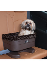 Pet Gear Booster Seat for Dogs/Cats, Removable Washable Comfort Pillow + Liner, Safety Tethers Included, Installs in Seconds, No Tools Required, 2 Colors
