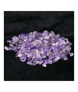 GOSOU Natural Amethyst Gravel Purple Quartz Gravel Crystal Aquarium Flower Garden Healing Energy Stone Decoration (Size : 2000g)
