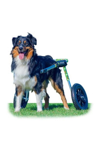 Walkin' Wheels Custom Dog Wheelchair for Med/Large Dogs | Veterinarian Approved | Dog Wheelchair for Back Legs | Choose from 3 Custom Colors: Blue, Pink, and Camo