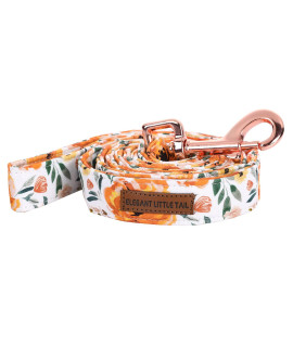 Elegant Little Tail Sunflower Print Strong Dog Leash, Girl Or Boy Dog Leashes With Soft Handle Durable Puppy Leashes For Small Medium And Large Dogs