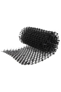 Tapix Cat Scat Mat with Spikes Digging Stopper (14 ft.) - Anti-cat Network Cat Strips, Cat Deterrent Mat for Indoor and Outdoor with 10 Staples
