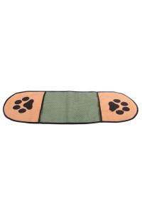 Pet Life ? 'Dry-Aid' Hand Inserted Bathing and Grooming Quick-Drying Microfiber Pet Towel