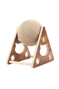 Prettyia Interactive Cat Scratch Toy Pet Kitten Scratcher Hamster Hunting Toy Furniture Protector Non-Toxic Soft Scratching Board