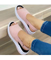 Masbird Sandals for Women,Dressy Flat Sandals Comfortable Cute Wedge Sandal Polka Dot Casual Thong Sandalias Sandles Shoes