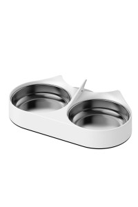 PETLIBRO Pet Food Splitter with Stainless Steel Bowls, Automatic cat Feeder Bowls for Two cats or Dogs, Suitable for PETLIBRO Automatic cat Feeder PLAF005, PLAF006, PLAF103, PLAF203