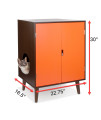 Penn-Plax Cat Walk Furniture: Contemporary Home Cat Litter Hide-Away Cabinet