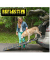 Pet Gear Tri-Fold Portable Pet Ramp for Dogs and Cats, 71" Long, Extra Wide, Holds up to 200lbs, Patented Design, Compact/Easy Fold with Safety Tether, Available in 2 Models