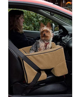 Pet Gear Lookout Booster Car Seat, Removable Comfort Pillow, Safety Tether Included, Installs in Seconds, No Tools Required, 2 Sizes, 3 Colors