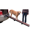 Pet gear Travel Lite Ramps for Dogs and cats, compact Easy-Fold, Lightweight and Portable, Built-in carry Handle, Supports 150-200lbs, Available in 2 Models