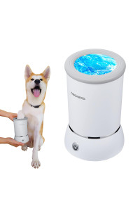 DOGNESS Automatic Pet Paw Cleaner and Massager (White)
