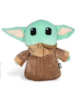 STAR WARS The Mandalorian The Child 12 Inch Plush Figure Dog Toy | Large Dog Chew Toy, Squeaky Baby Yoda Plush Dog Toys, Dog Toy for Large Dogs Baby Yoda Dog Toy