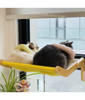 Cat Window Perch Cat Window Hammock Seat For Indoor Cats Sturdy Adjustable Durable Steady Cat Bed Providing All-Around Sunbath Space Saving Washable Holds Up To 40 Lbs