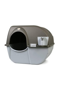 Omega Paw Roll 'n Clean Litter Box Large Generation 5.0,Grey,NRA20-1V5.0