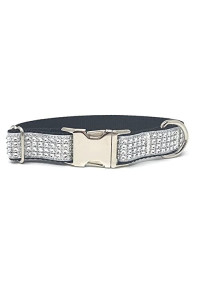 13 Colors, Fancy, Bling & Sparkle, Rhinestone, Bedazzled, Black & White, Dog Collar Girl, Female, Wedding, Small, Medium, Large, Extra Large Dogs, Puppy Collar