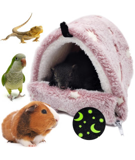 Leerking Luminous Rat Hammock Bed Ferret Rodent Hammock Bed Hideout Cage Accessories Toy Bed For Guinea Pig Chinchilla Hedgehog Sugar Glider