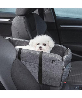 Dog Car Seat Pet Supplies,Portable Console Dog Car Seat,Travel Bags with Two Handle for Dogs Cats Washable Dog Cat Booster Seat Car Armrest Box Pet Carrier Perfect Car Seat for Dogs Cats